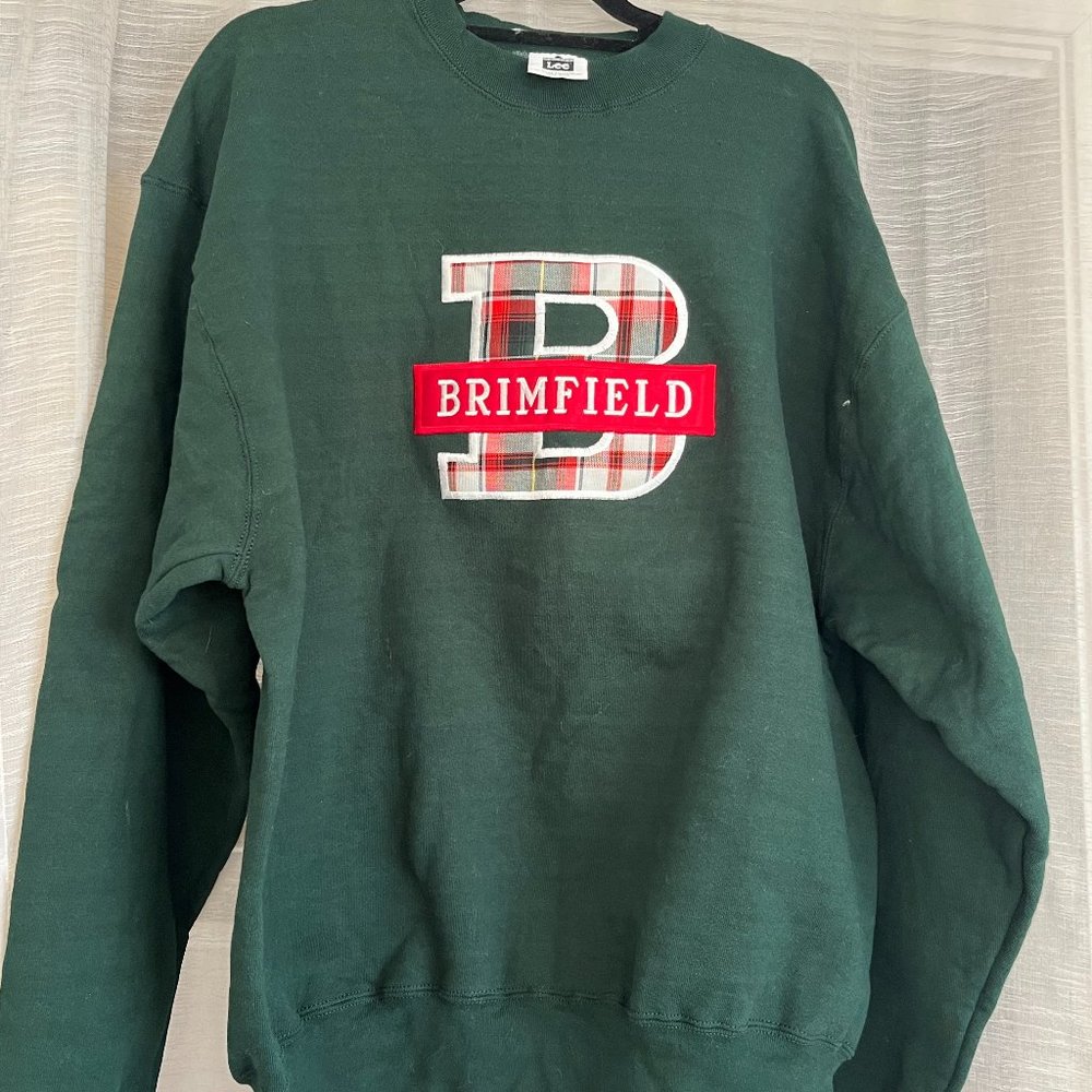 XL Vintage Green Lee Crewneck